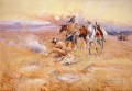 Blackfeet Burning Crow Buffalo Range cowboy Charles Marion Russell Indiana